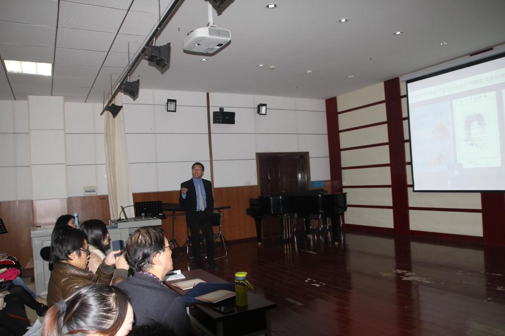 (宫宏宇教授讲座照片)